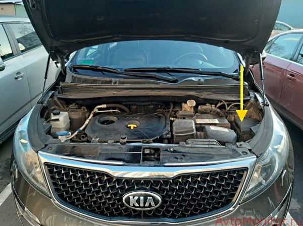 Предохранители Kia Sportage 3 (2010-2016)