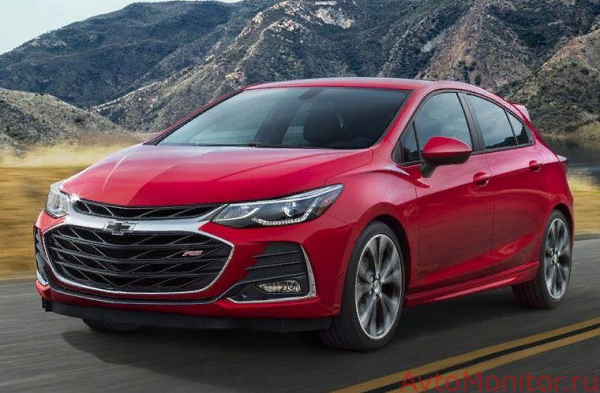 Chevrolet Cruze 2016-2019 с новым кузовом