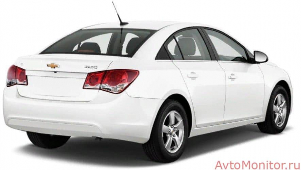 Габаритные размеры Chevrolet Cruze