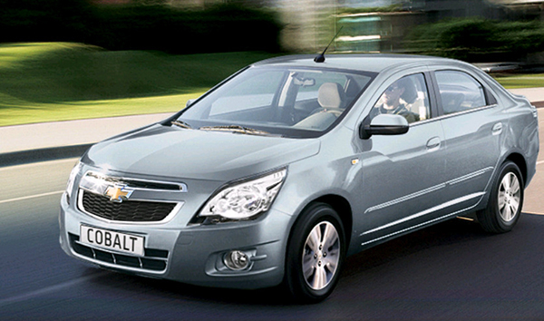 Внешние цвета 2013 Chevrolet Cobalt