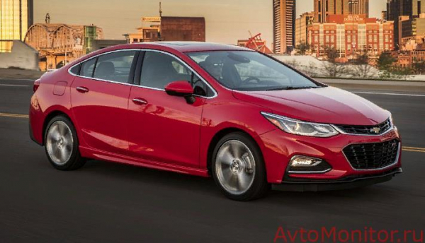 Chevrolet Cruze седан: фотографии, технические характеристики